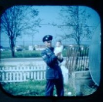 Stereoscope Collection of the Family of an Air Force Sergeant