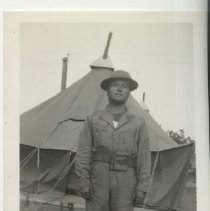 Informal Portrait of Unknown Soldier at Fort Ord