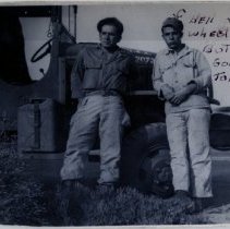 Truck Drivers Pose for Portrait