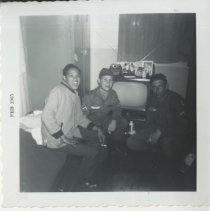 Soldiers Inside their Barracks Room at Fort Ord