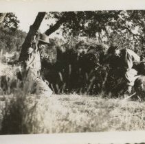 View Through Gunner Sight of 75mm Gun at Fort Hunter Liggett