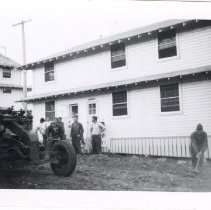 Soldiers in the 19th Engineers Battalion Repair Street at Fort Ord