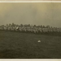 Army Band Marches Across Parade Ground