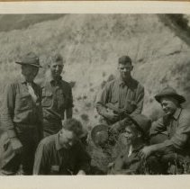 Soldiers Laughing in the Field