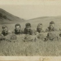 Soldiers Pose for Portrait while Training in California