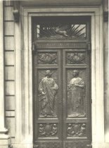 Bronze doors