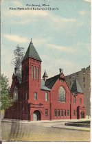 Postcard - First Methodist Episcopal Church