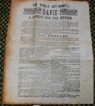 Patent medicine ad 1853