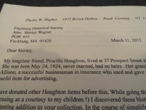 Fitchburg Historical Society
Attn:  Shirley Wagner