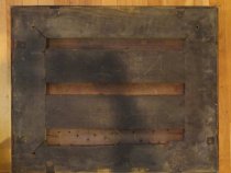 Hotel Raymond sign (back)