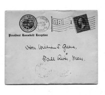 Envelope fused to mail Invitation 1902
