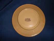 Back side of Fay Club Plate