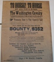 Poster, Washington Calvary