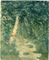 "Moss Ripple" wooded scene