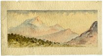Mountain Landscape in Watercolor