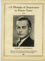 Message to Voters 1934/1035