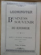 Leominster Business Souvenir and Memorandum