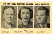 1951 School Committee candidates