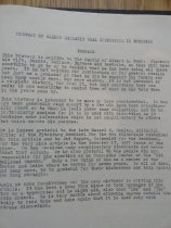 Manuscript History of Experience in Business