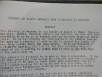 Manuscript History of Experience in Business