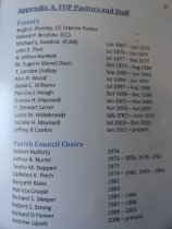 Booklet Faith United Parish 50 Years Together