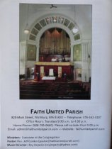 Booklet Faith United Parish 50 Years Together