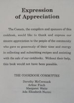 Cookbook Faith United Parish 1992