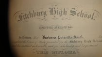 Barbara Priscilla Smith 1929 Fitchburg High School Diploma