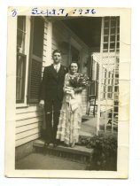 Wedding of Barbara Priscilla Smith and Chester Lee Porter