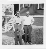 Everett Murchie (on left)