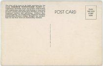 Simonds Saw and Steel back of postcard