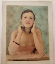 Colorized portrait photo by Darius Saucier