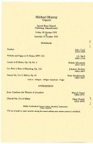 Sacred Heart Church Organ Dedication Concert