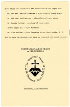 Sacred Heart Church Organ Dedication Concert