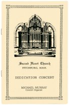Sacred Heart Church Organ Dedication Concert