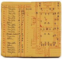 Log Book of City Trees 1898