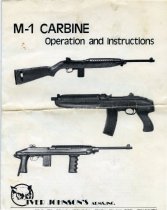 M-1 Carbine Operation and Instructions