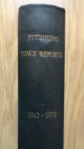 Fitchburg Town Reports 1842 - 1873