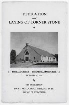 St. Boniface Church Dedication Booklet Oct. 9, 1954