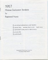 1957 Minimum Employment Standards for Registered Nurses