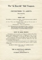 The "de Boutville" Half Teaspoon