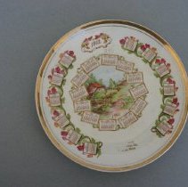 Roes & Frisbie 1912 Calendar Plate