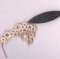 Tatting Shutttle with lace fragment