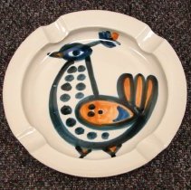 Peacock Ashtray