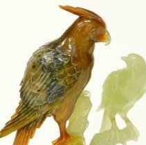 Two Carved Birds