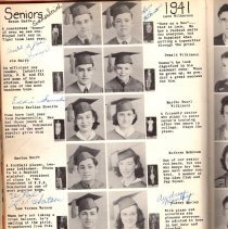1941 Leonard High School Yearbook.