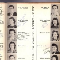 1941 Leonard High School Yearbook.