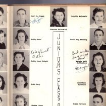 1941 Leonard High School Yearbook.