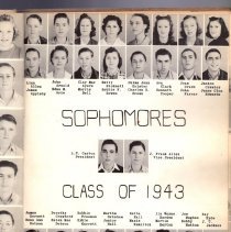 1941 Leonard High School Yearbook.