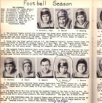 1941 Leonard High School Yearbook.